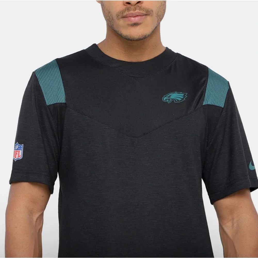 Nike Philadelphia Eagles Sideline Dri-FIT Tee 3XL Black NFL Performance